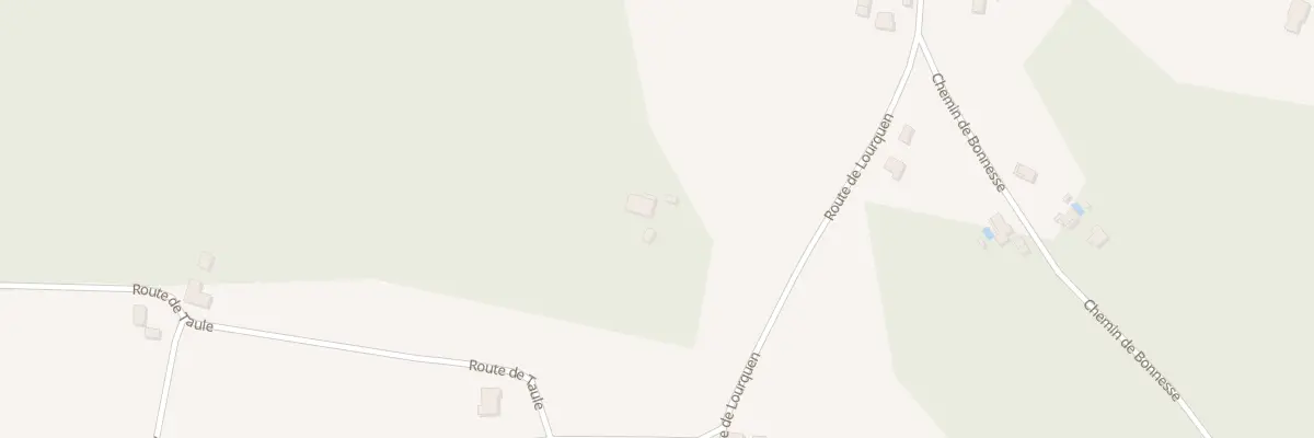 Plan du 488 Rte de Lourquen à Laurède