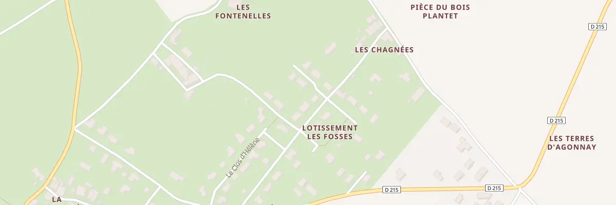 Plan du 22 Rue des Fosses à Bords
