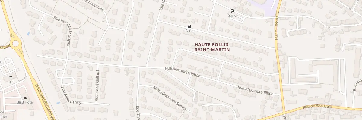 Plan du 59 Rue Adjudant Deslandes à Laval