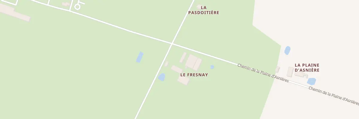 Plan du 1650 Rte d’Asnières à Bécon-les-Granits
