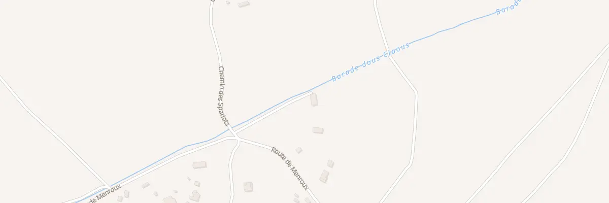 Plan du 2 Che des Spariots à Pissos