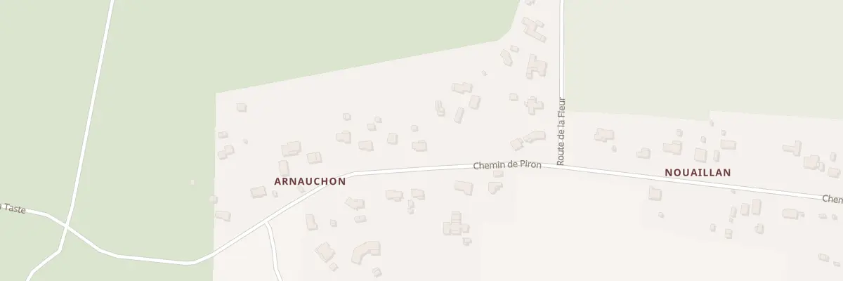 Plan du 25 Che de Piron à Salles