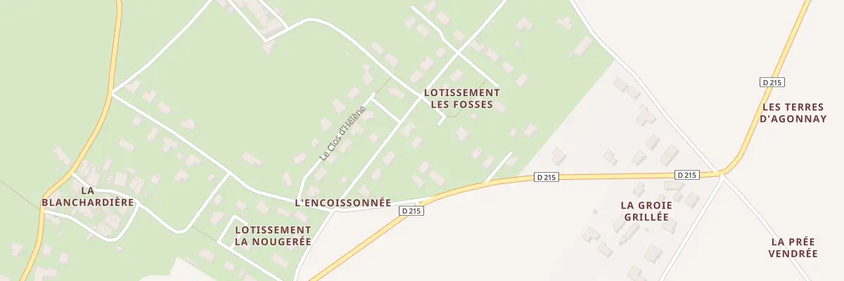 Plan du 11 Rue des Fosses à Bords