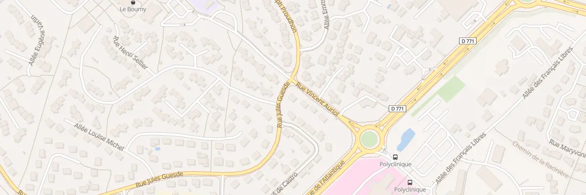 Plan du 25 Rue Vincent Auriol à Laval