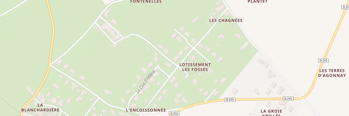 Plan du 18 Rue des Fosses à Bords