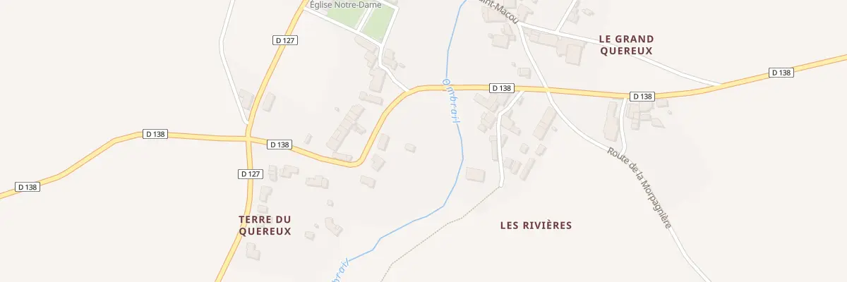 Plan du 14 Rte de Rétaud à Thézac