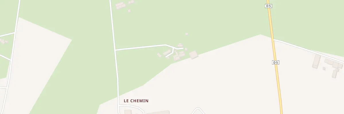 Plan du 5 La Planchottière à Brecé