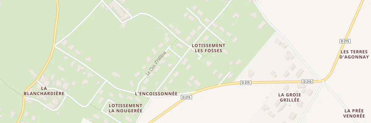 Plan du 9 Rue des Fosses à Bords