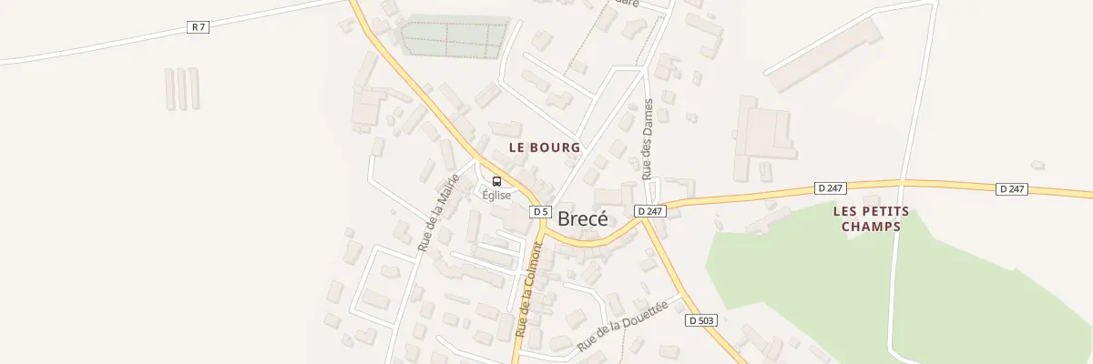 Plan du 4 Rue du Bocage à Brecé