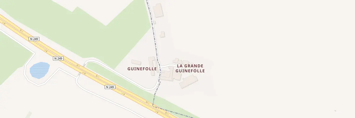 Plan du 3 La Grande Guinefolle à Saint-Pierre-des-Échaubrognes