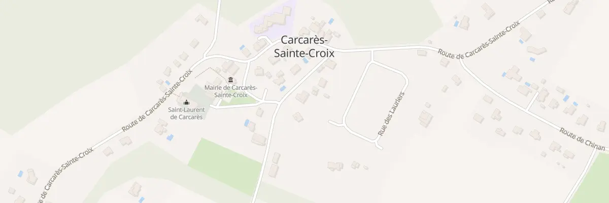 Plan du 132 Rue des Tilleuls à Carcarès-Sainte-Croix