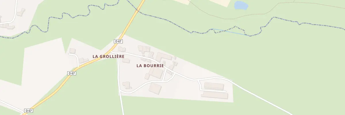 Plan du 13 La Bourrie à Saint-Maurice-le-Girard