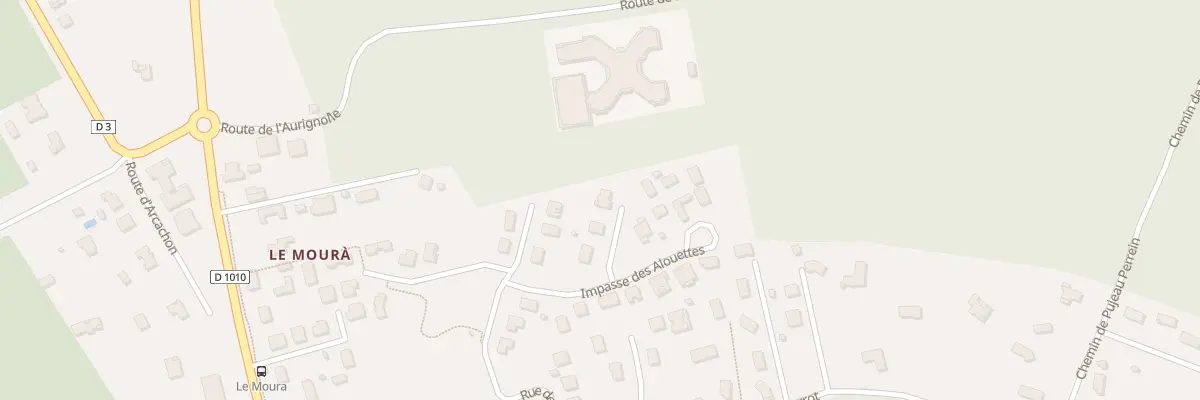 Plan du 3 Imp des Tourterelles à Belin-Béliet