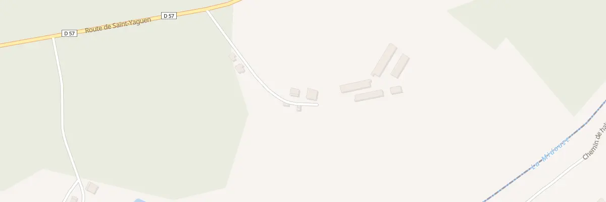 Plan du 690 Rte de Saint-yaguen à Carcen-Ponson