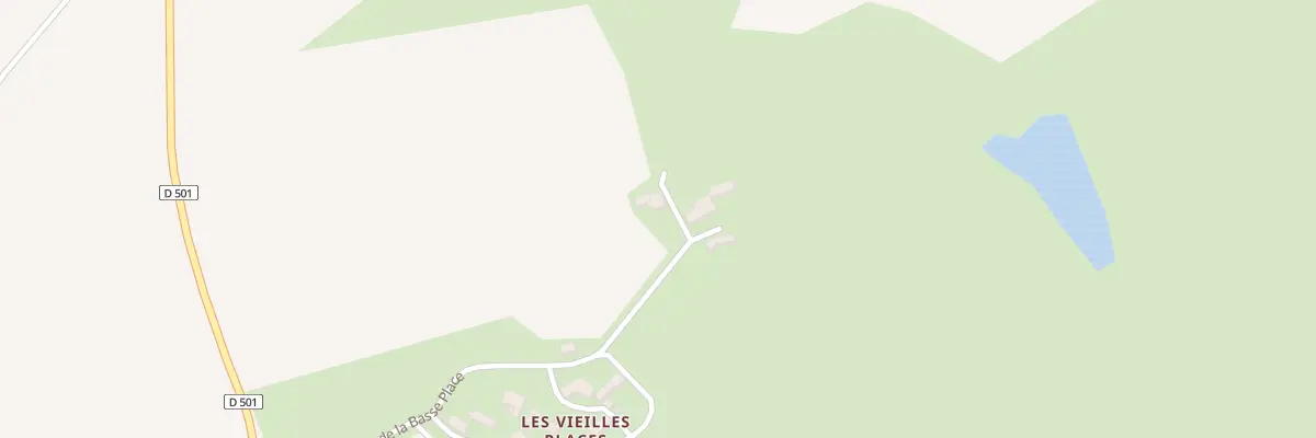 Plan du 389 Che de la Basse Place à La Bigottière