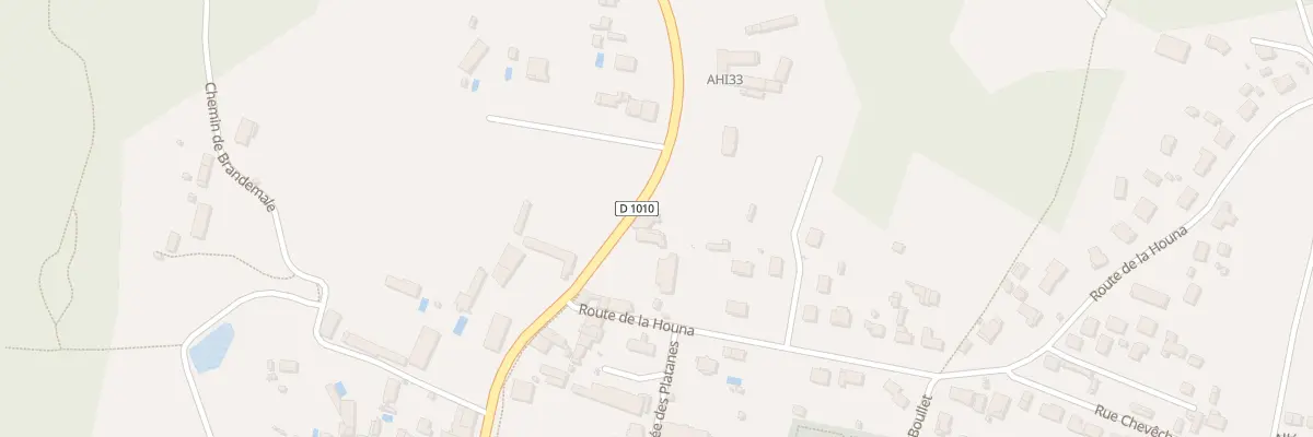 Plan du 19 Av Aliénor à Belin-Béliet