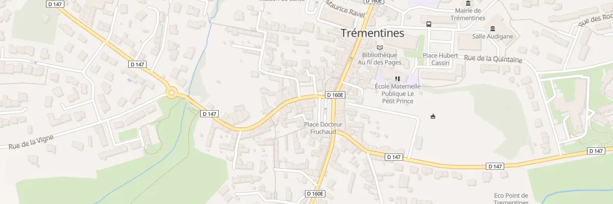 Plan du 3 Rue des Mauges à Trémentines