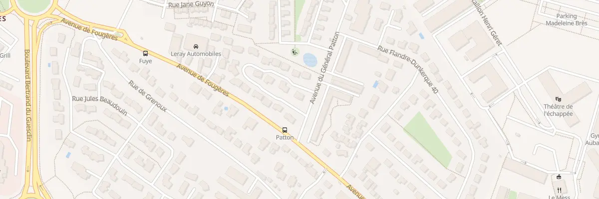 Plan du 54 Rue du Commandant P. Kieffer à Laval