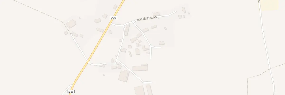 Plan du 12 Rue de l’Essart à Ger