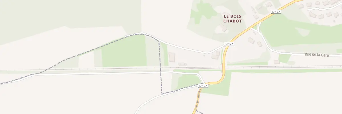 Plan du 5 Che de la Prévoté à Pisany