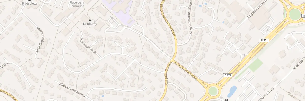 Plan du 43 Rue Vincent Auriol à Laval