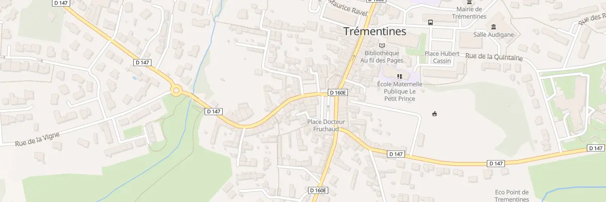 Plan du 5 Rue des Mauges à Trémentines