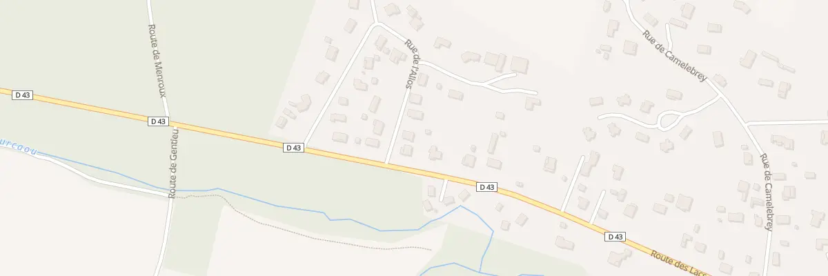 Plan du 28 Rue de l’Alios à Pissos