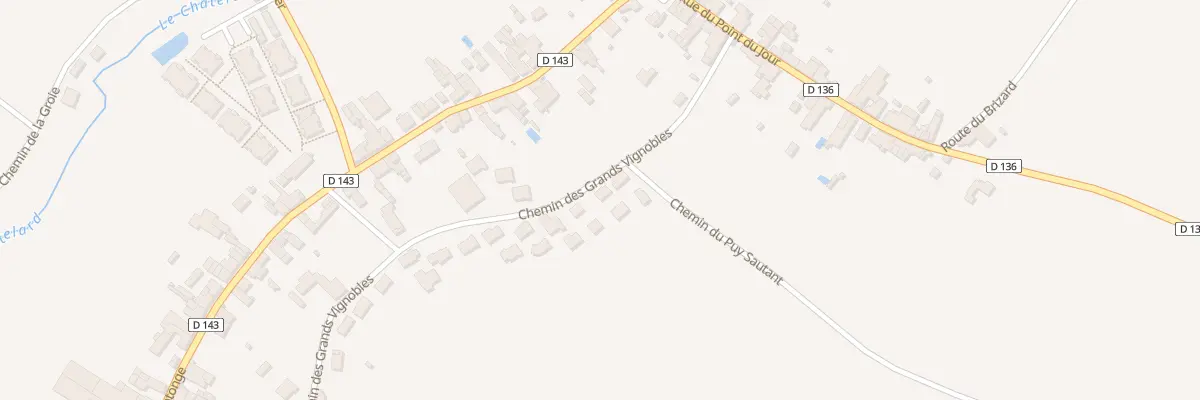 Plan du 11A Che des Grands Vignobles à Meursac