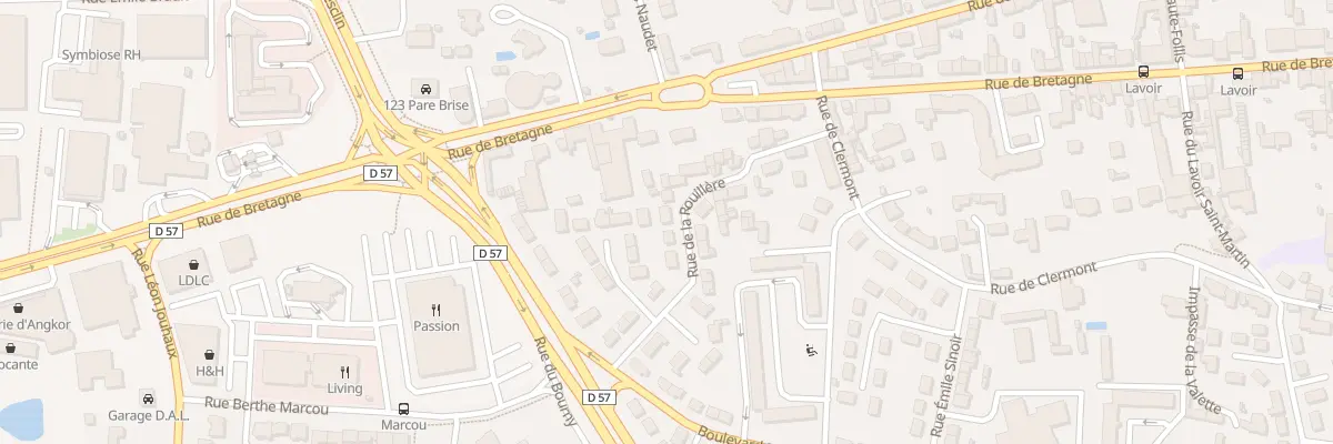 Plan du 25 Rue de la Rouillère à Laval