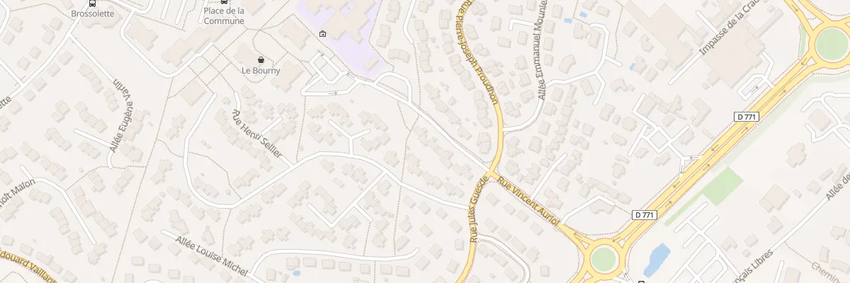 Plan du 45 Rue Vincent Auriol à Laval