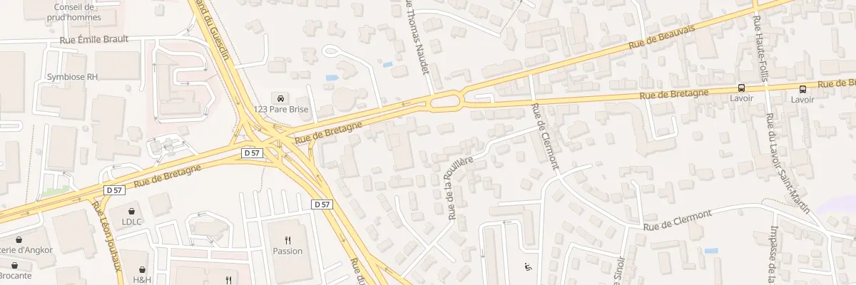 Plan du 189B Rue de Bretagne à Laval