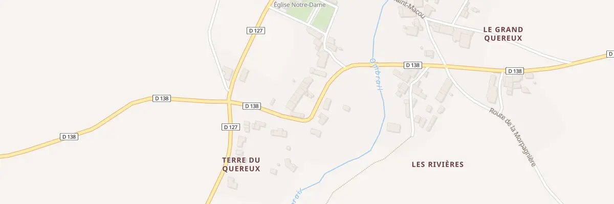 Plan du 9 Rte de Rétaud à Thézac