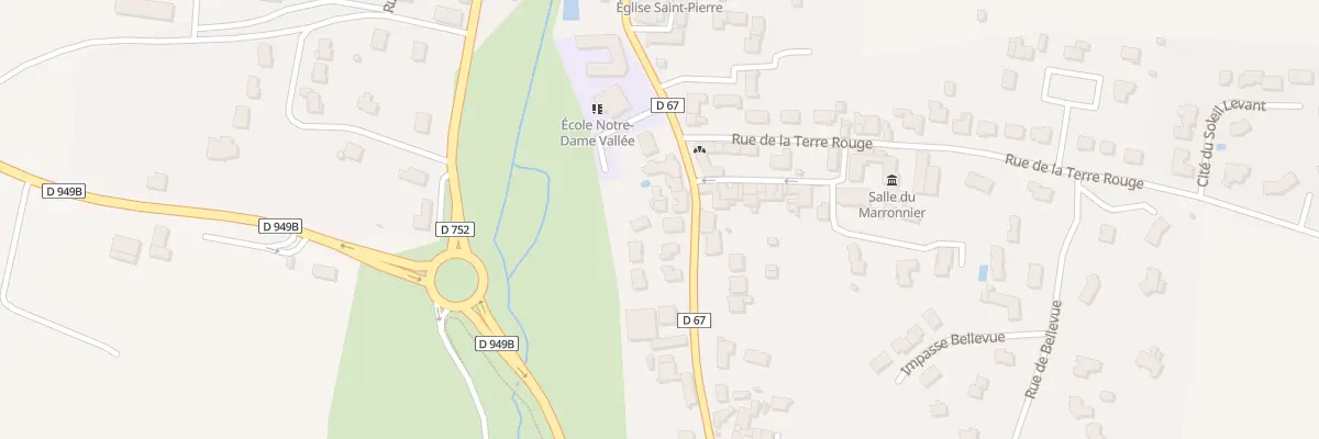 Plan du 38 Rue des hêtres à Cheffois