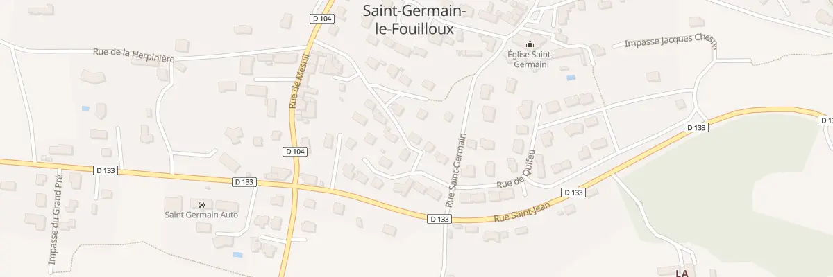 Plan du 10 Rue des Lilas à Saint-Germain-le-Fouilloux