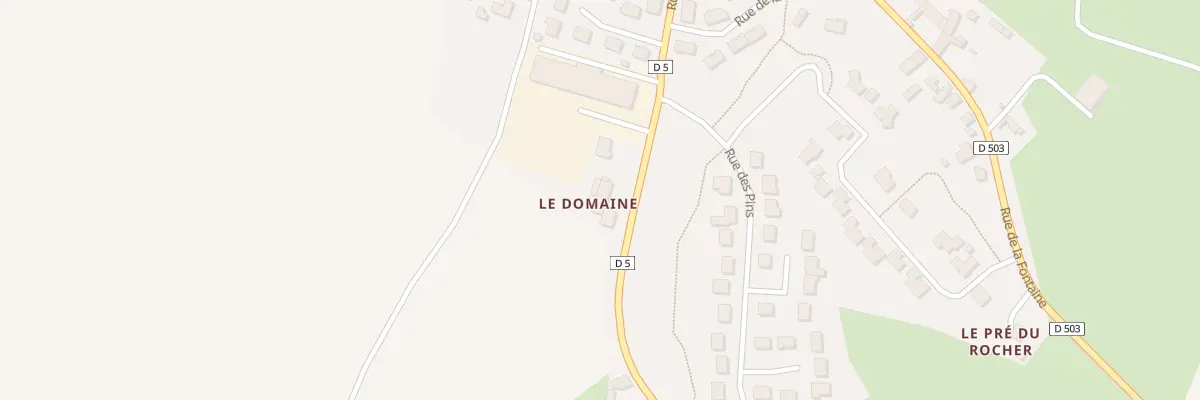 Plan du 2 Le Domaine à Brecé