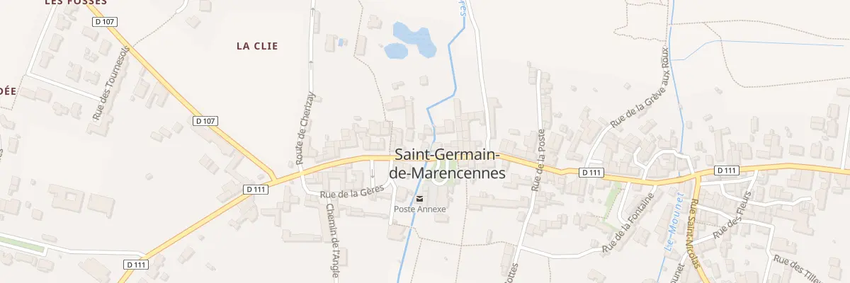 Plan du 76 Rue des Trois Ponts à Saint-Pierre-La-Noue