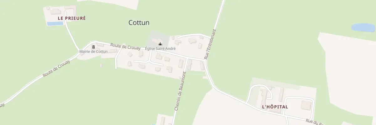 Plan du 5011 L’Eglise à Cottun