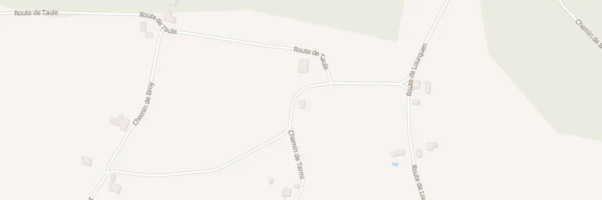 Plan du 165 Rte de Menjouet à Laurède