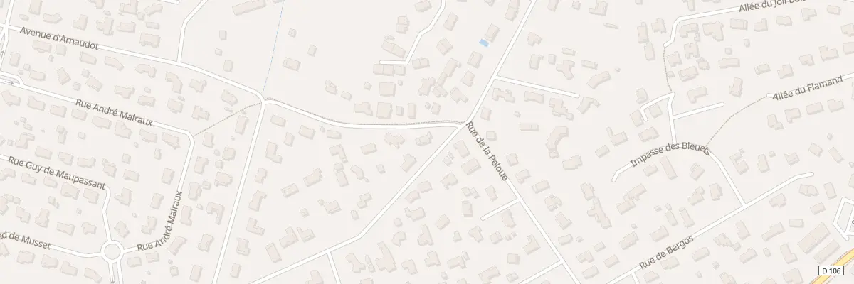 Plan du 40 Av du Bossut à Saint-Jean-d’Illac