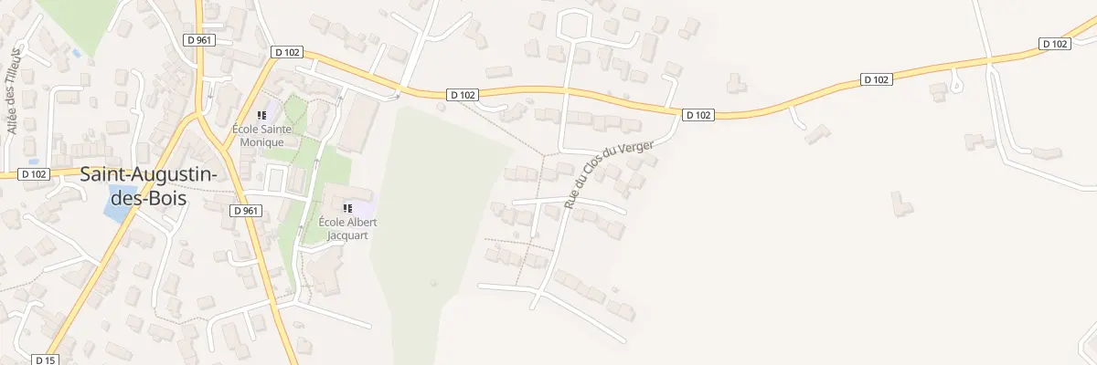 Plan du 3 Rue des Framboises à Saint-Augustin-des-Bois