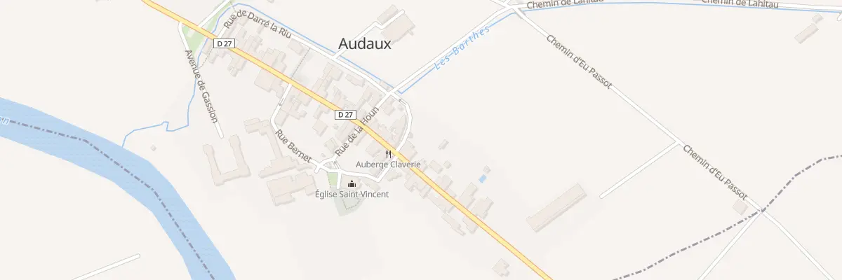 Plan du 35 Rue Jean de Gassion à Audaux