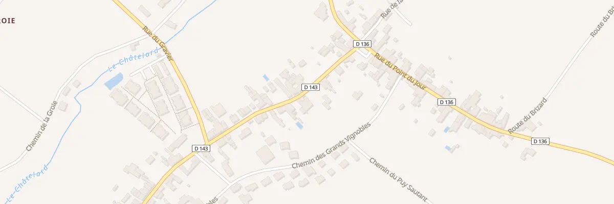 Plan du 9 Rue de Saintonge à Meursac