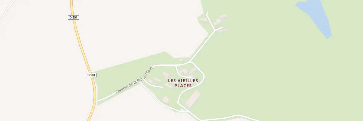 Plan du 255 Che de la Basse Place à La Bigottière