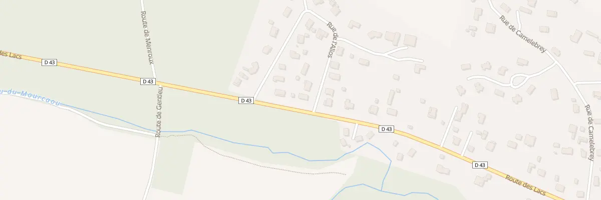 Plan du 9 Rue de l’Alios à Pissos