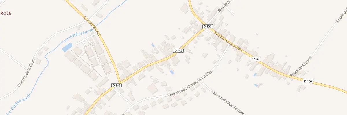 Plan du 11A Rue de Saintonge à Meursac