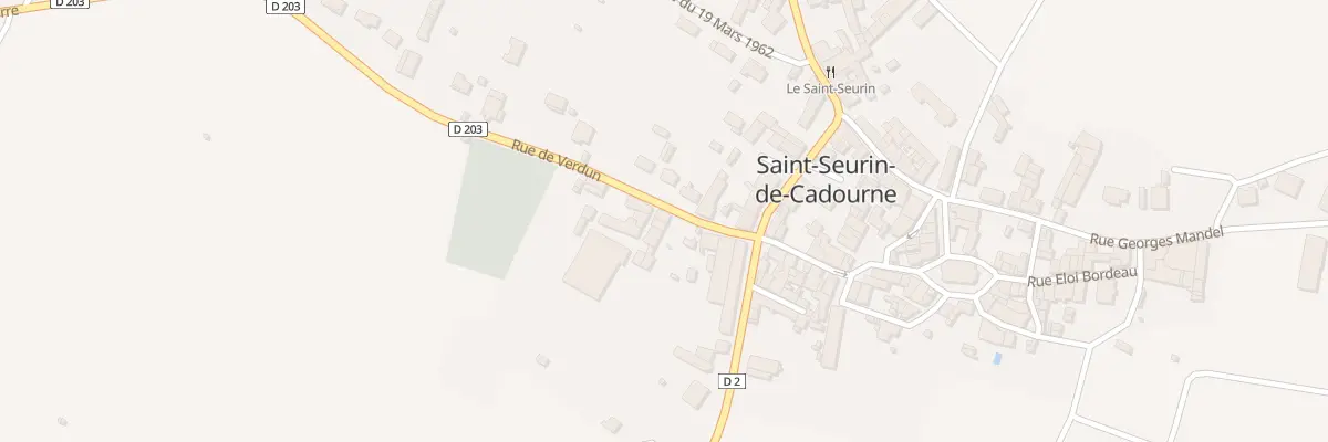 Plan du 7 Rue de Verdun à Saint-Seurin-de-Cadourne