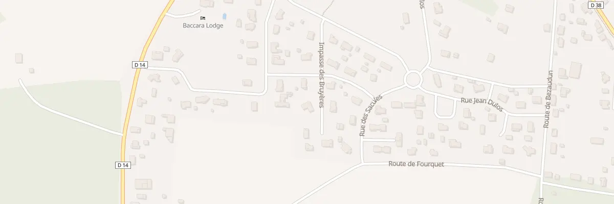 Plan du 130 Imp des Bruyeres à Arengosse