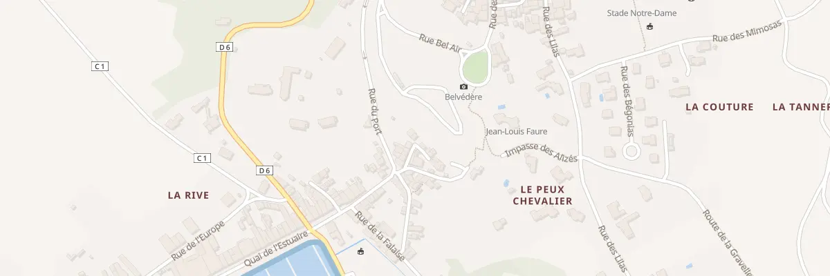 Plan du 5 Rue des Sternes à Mortagne-sur-Gironde