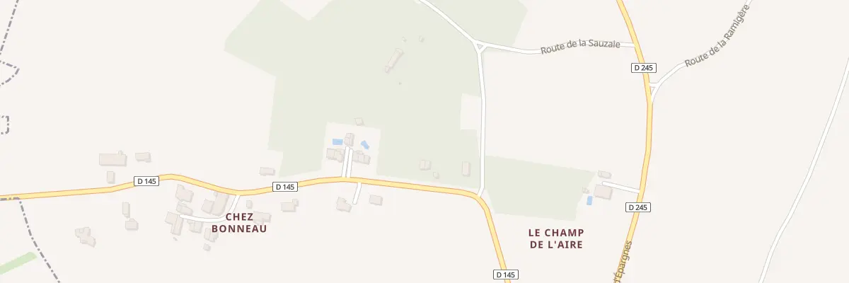 Plan du 6 Rte de Chez Bonneau à Mortagne-sur-Gironde