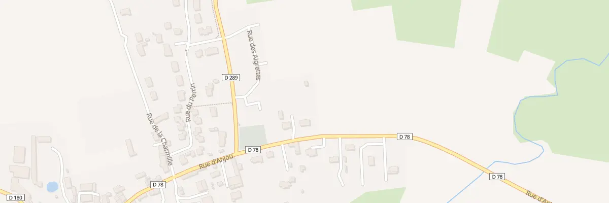 Plan du 39 Rue d’Anjou à Segré-en-Anjou Bleu